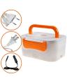 Multi Purpose Electric Lunch Box - White.