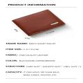 Pu Men'S Leather Wallet Versatile Large Capacity Multi Card Casual Men'S Wallet Material Short Men'S Wallet for Daily Use Travel Business Occasions Gift For Men Organizing Cards And Cash.