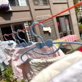 20 and A sturdy and windproof portable clothes line rope for drying clothes..