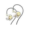 TRN MT1 Pro HiFi In-Ear Earphones Dual Magnetic Dynamic Driver Sports In-Ear Earbuds Earbuds Noise Canceling Earphone Detachable C Pin Power Cable. 