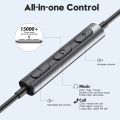 Original Type C HiFi Music Wired Headphones For Samsung Galaxy S23 Headset 3.5MM Jack with Microphone Wire Controlled Earphones. 