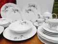 36 pieces dinner set for gift and home decoration. Ceramic Daining Set White Round.. 