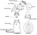 Electric BPA-Free Double Breast Pump.