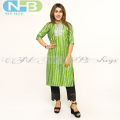 Ready to Wear Stylish, Luxurious, and Comfortable Linen Kurti for Women - Contemporary Fashion Choice. 