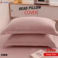 Standard Size Pillow Cover Light Pink.