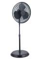 Pelonis 16-inch Oscillating 3-Speed Pedestal Fan, FS40-19MB, Black.