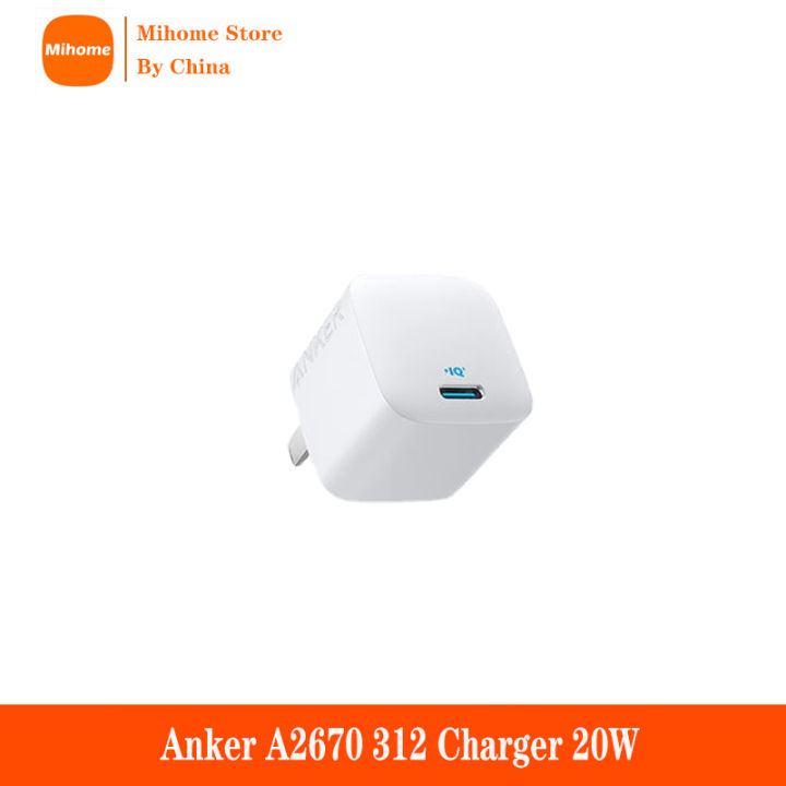 Anker A2670 312 Charger 20W Fast Charging Suitable for Apple Huawei Charger PD Fast Charging 3C Certification