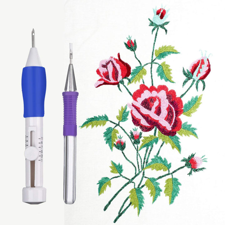 %EF%BC%88NEW%EF%BC%89Embroidery%20Stitching%20Punch%20Needle%20Set%20Embroidery%20Pen%20with%20Plastic%20Box%20for%20Embroidery%20Threaders%20DIY%20Sewing,%203%20Sizes%20-%20Image%203