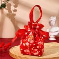 String Candy Bag Customizable Printed Small Drawstring Pouch Reusable Gift Bag for Wedding Party Favors Events Guests.