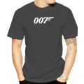 Tshirt Movie Bond T Shirt Cotton Short Sleeved Oversized T Shirt EU/US Comfortable Tee Tops. 