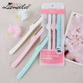 【The Edge of Beauty】3 PCS/lot Women Face Hair Removal Tool Makeup Eyebrow Trimmer Safe Shaving. 