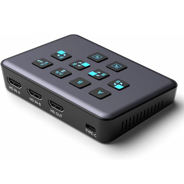 Dual-Channel -Compatible External Capture Card,Audio Video External ...