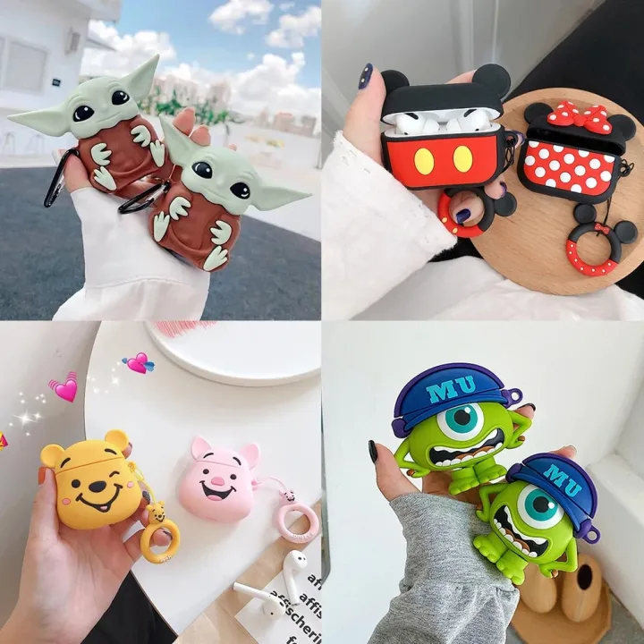 Cover%20for%20Apple%20AirPods%201%202%203%203rd%20Case%20for%20AirPods%20Pro%20Case%20Cute%20Cartoon%20Yoda%20Mickey%20Stitch%20Spiderman%20Earphone%20Case%20Accessories%20Moonlight%20Shines%20-%20Image%202