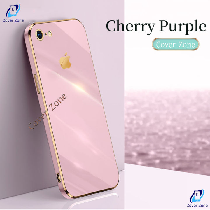 For Apple iPhone iPhone Luxury 6D Plating Soft Casing