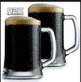Crystal Clear Drinking Mug 400 ml Big Size Stylish Glass  Water Mug N105M-1PC. 