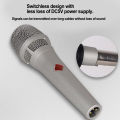 Professional 105 Handheld Condenser Microphone Anchor Live Sound Card Equipment, Mobile Computer Karaoke Recording Microphone.