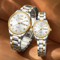 Indispensable -Couple Watches 2023 New Fashion Lover's Watches Simple Couple Watch Gifts Men Women Clock Stainless steel Pair watch- Innovative. 