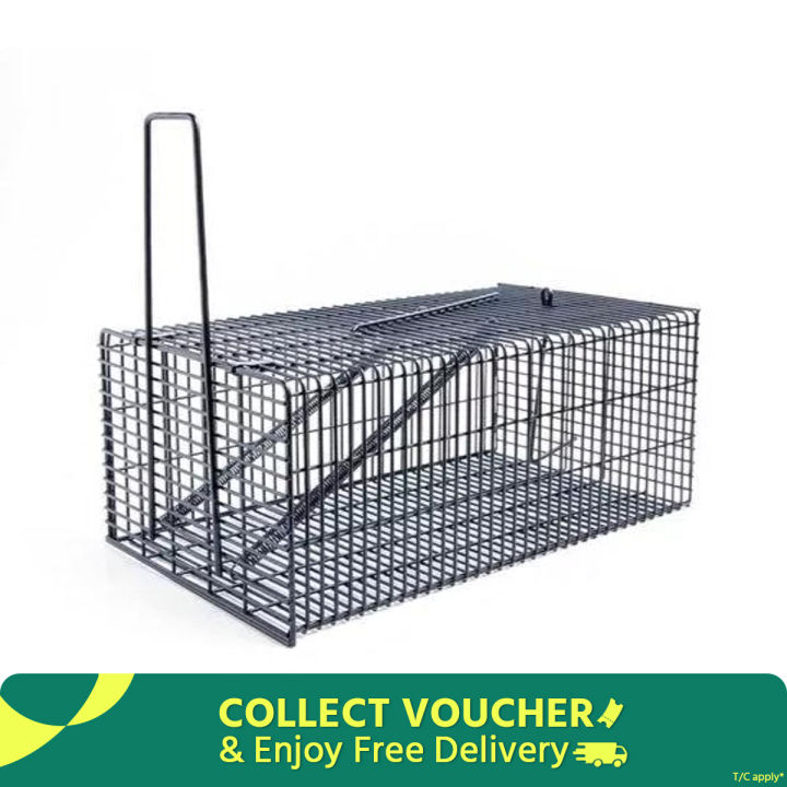 Trendy  Rat Killer Machine/Trap Cage-Silver Color