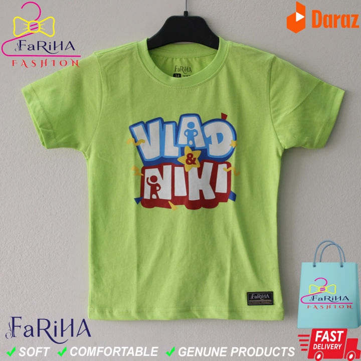 Boys/Girls Premium Quality T-shirt Fariha Brand
