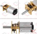 N20 400RPM DC 3v 6v 12v N20 Mini Micro Metal Gear Motor High Torque Gear DC Motor 400 RPM Electrical Circuitry & Parts.