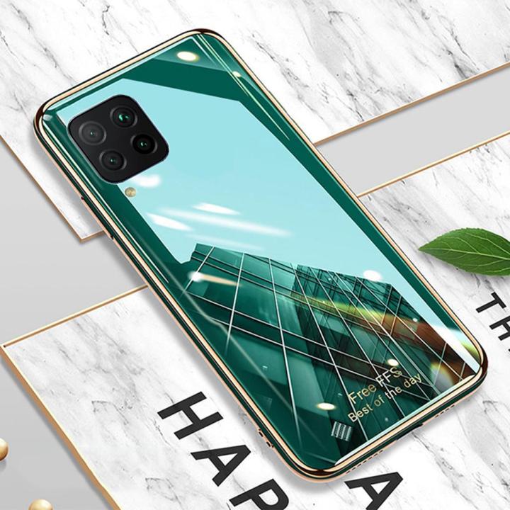 For Samsung Galaxy A12 Case Silicone Soft Back Covers