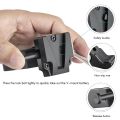 V-Mount Battery Adapter with Clamp for Mounting to Light Stand Tripod for V-Mount Battery to Light Stand or Tripod. 