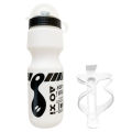 750ML Mountain Bike Bicycle Cycling Water Drink Bottle+Holder Cage Rack Encounter. 