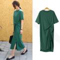 IELGY dress loose casual dress large size long t-shirt skirt female summer. 