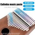 Hot Sale Strengthen The Memory Kalimba Scale Sticker Helpful Practical DIY Stickers Colorful 21 keys Color Audio Stickers Beginner. 