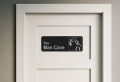 Room Door Sign Plate Decal Fun Cool Funny Room Door Sign for Home. 