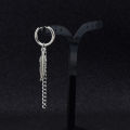 Bulletproof teenager Jungkook same asymmetrical chain earrings personality fashion mix and match earrings ear clips wholesale.