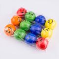 5Pcs/lot 6.3cm Smile Face Foam Ball Squeeze Stress Ball Relief Toy Hand Wrist Exercise PU Toy Balls For Children.