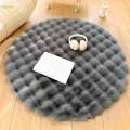 Area Rug Nonslip Bottom Round Rug for Dorm Entrance Living Room. 