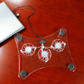 Computer Cooler Cooling Pad Stand LED Light Radiator for PC Notebook professional design.