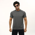 TORR GREY MELLANGE 10% SANDEX MEN'S WEAR T-SHIRT - T Shirt. 