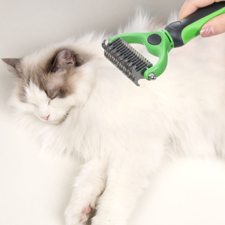 Pet%20Knotting%20Comb,%20a%20Pet%20Grooming%20Tool%20for%20Cats%20and%20Dogs%2012+23%20Blades,%20Grooming%20Small%20and%20Large%20Dogs%20with%20Medium%20to%20Long%20Hair%20to%20Prevent%20Tangles%20Yellow%20-%20Image%209
