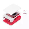 For 5 Case Active Cooling PWM Fan Official Case PI5 Plastic Shell for Enhanced Protection Black Shell.