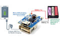Mini Power Bank Circuit 5V Step Up Protection Board Boost Power Module Micro USB Port Li-ion 18650 Battery Charger Board. 