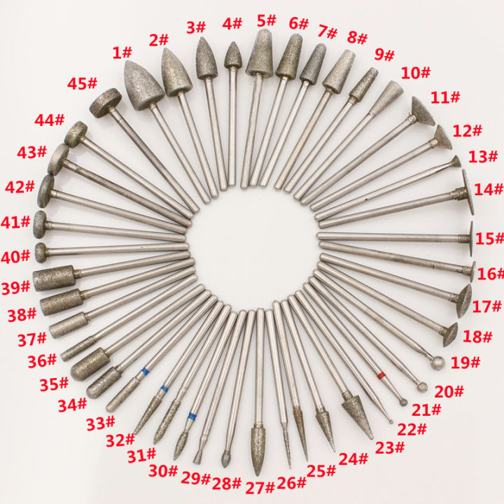 Dental Composte Polshng Kt RA/HP 2.35mm Low Speed Burs Drll