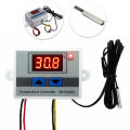 Digital Temperature Controller Sensor XH-W3001 AC 220V Digital thermostat for refrigerator cooling Temperature Controller Sensor W3001 Switch heater for incubator. 