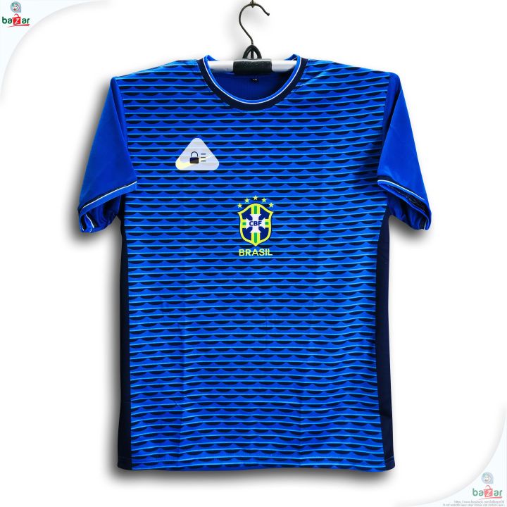Brazil Euro Jersey - Short Sleeve Football Jersey For Men - Half Sleeve - Brazil Jersey 2026