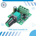 High Quality 5V-28V 12V 24V 2A PWM DC Motor Speed Control Switch Controller Volt Regulator LED Dimmer Tool Professional.