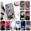 Black Silicone Fast Furious 9 Phone Case for iphone 14ProMax 13 11 12 Pro XS Max Mini XR SE 2020 8 7 14 Plus X Soft Matte Cover. 