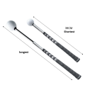 1 Piece Golf Swing Trainer Exerciser Aid Adjustable Portable Golf Training Aid Golf Posture Corrector Exercise Supplies White. 