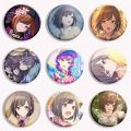 58mm Project SEKAI Anime Button Pin Shinonome Ena Brooch Enanan 25 Nightcord Badge Cosplay Accessories Fans Collect Friends Gift. 
