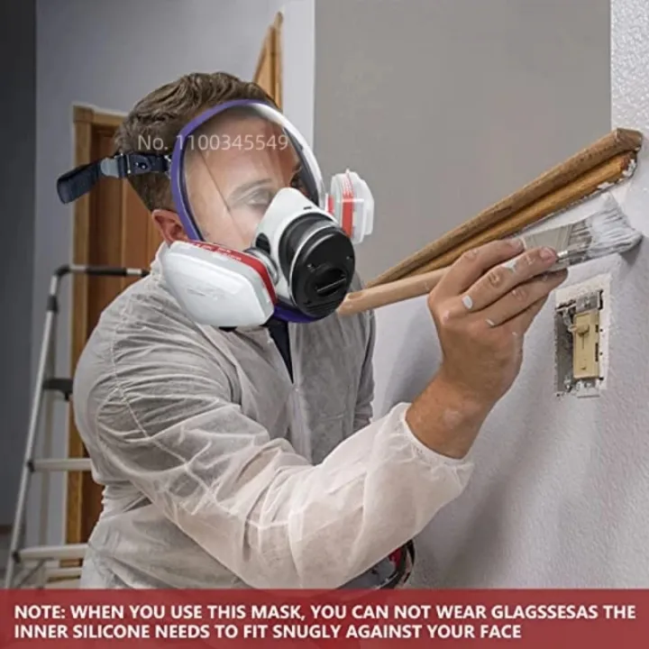 Full%20face%20respirator%20Gas%20Mask%2040%20mm%20activated%20carbon%20filter%20canister%20Suitable%20for%20fumes%20Chemical,%20spray%20paint,%20tactical-survival%20-%20Image%203