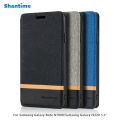 Canvas PU Leather Phone Case For Samsung Galaxy Note N7000 Flip Case For Samsung Galaxy i9220 5.3 Case Soft Silicone Back Cover. 