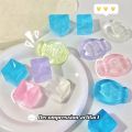 NEW Fidget Toy Mini Squishy Toys Mochi Ice Block Stress Ball Toy Kawaii Transparent Cube cat paw fish Stress Relief Squeeze Toy.