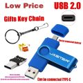 OTG Free Custom LOGO USB Flash Drive Gifts Key Chain Pen Drives High Speed Select 3.0 Low Price Select 2.0 Memory Stick U Disk.