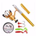Pen-Type Fishing Rod Mini Fish Outdoor Portable Fishing Rod Pocket Fishing Rod Fishing Pen-Type Ice Fishing. 